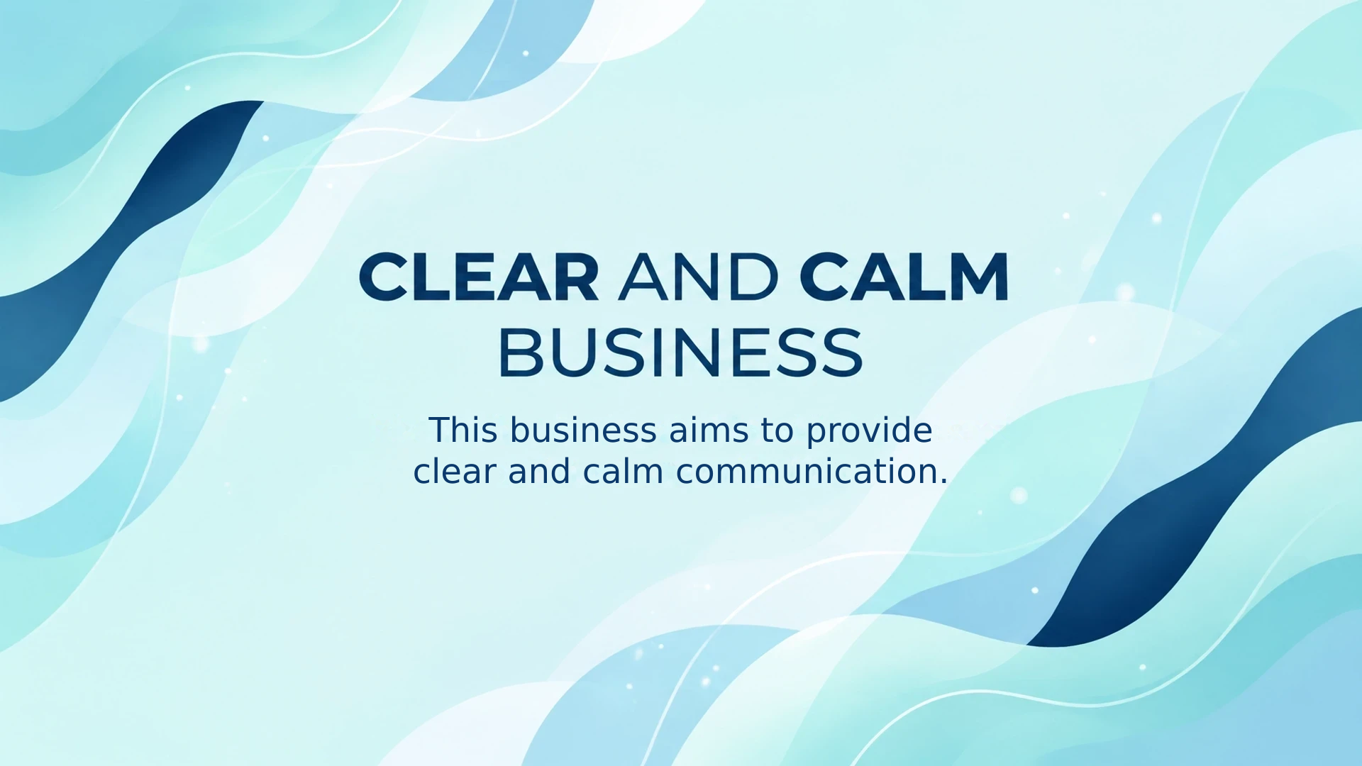 Clear and calm communication for Print RFT customers