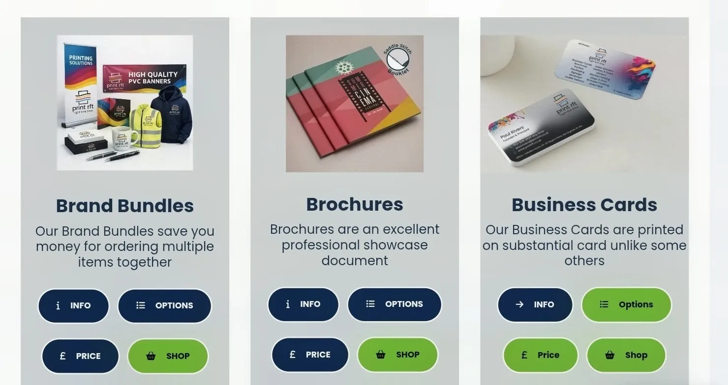 1 - Use Easy Product Finder & read pop up info sheets