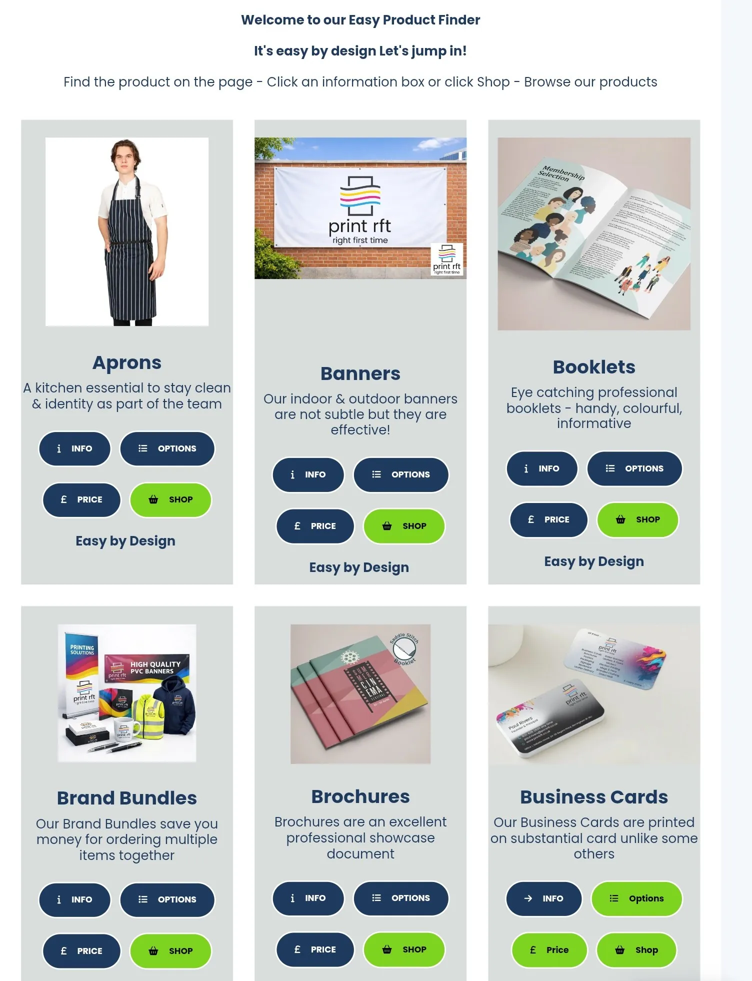 Easy Product Finder