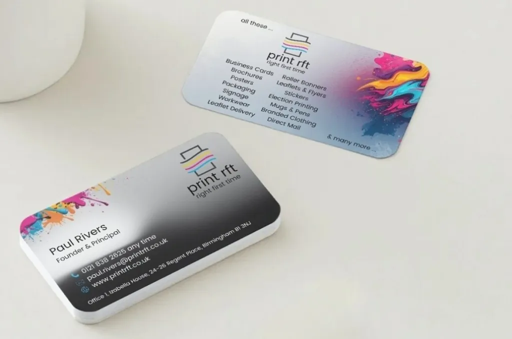 Print RFT business cards